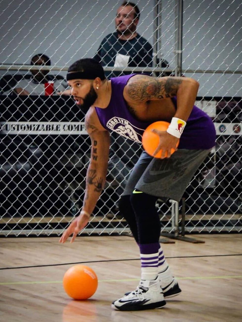 Deron Williams Celebrity Dodge Barrage 2016