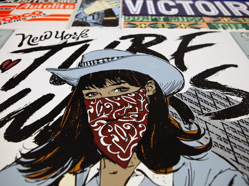Detail of Faile for Dallas Contemporary