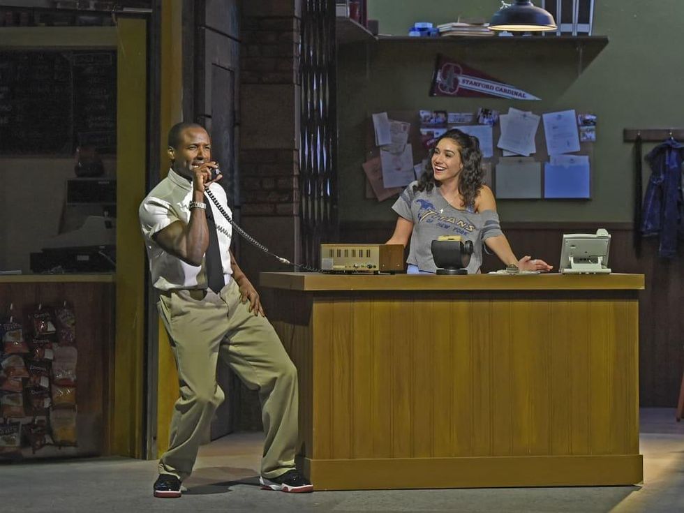 Devin L. Roberts and Tiffany Solano DeSena in Dallas Theater Center's In the Heights