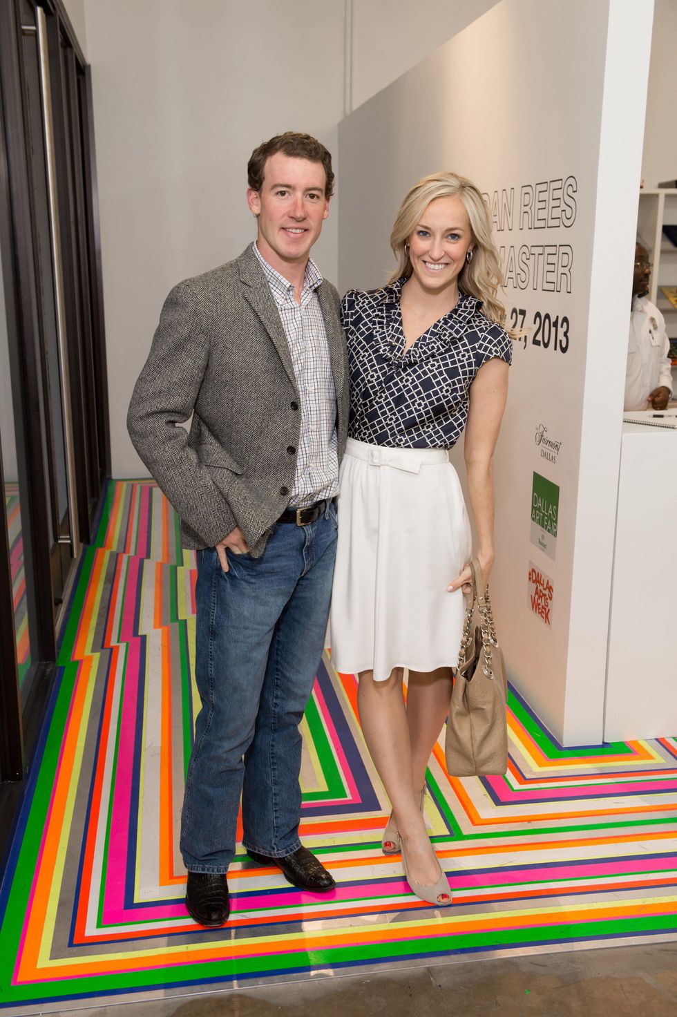 DeWitt Corrigan, Alison Rodman at Dan Rees Opening Reception