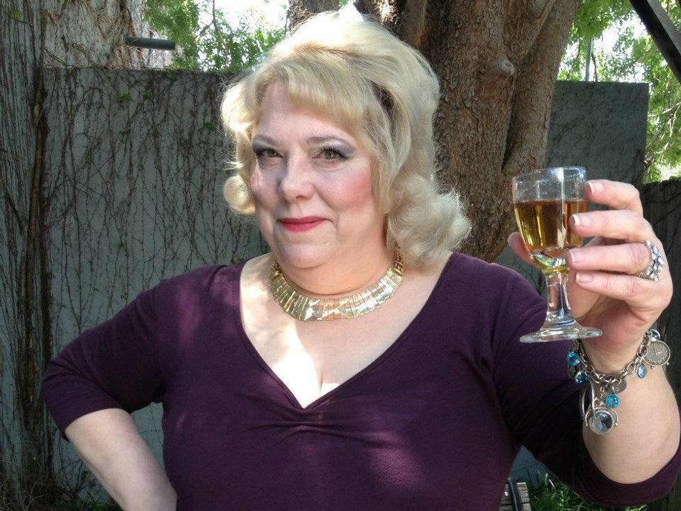 DFW actress Nancy Sherrard as Mattie Fae in "August: Osage County"