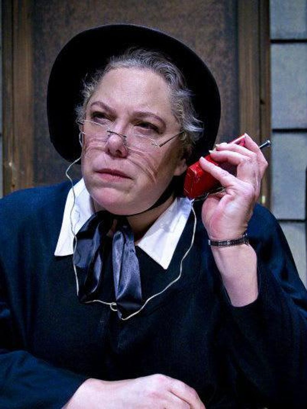 DFW actress Nancy Sherrard as Sister Aloysius in "Doubt"