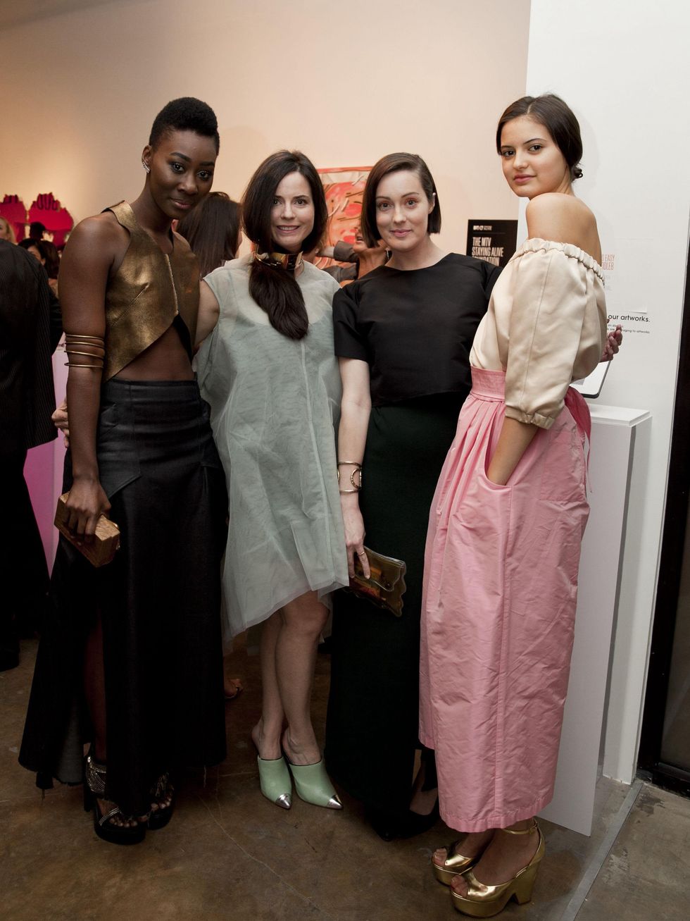 Diamond Mahone, Amanda Reed, Anais Assoun, Graysha Assoun