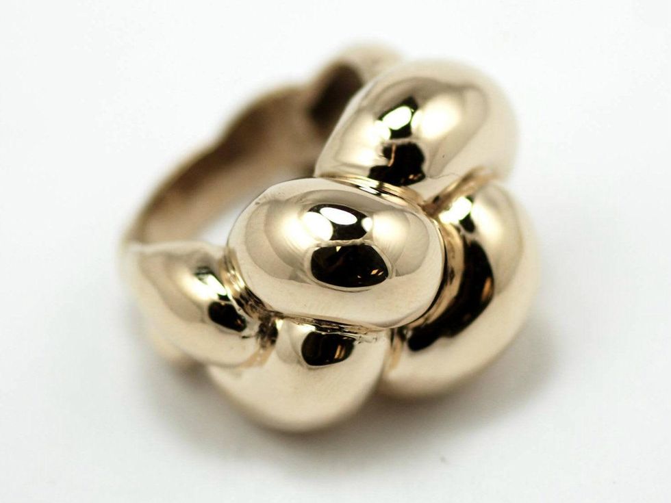 Dian Malouf gold ring