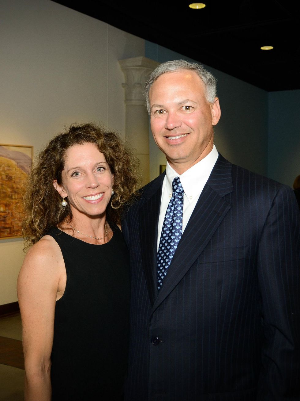 Diane and D. Harold Byrd, III, Board Member-Museum of Biblical Art, Barbara Hines Opening