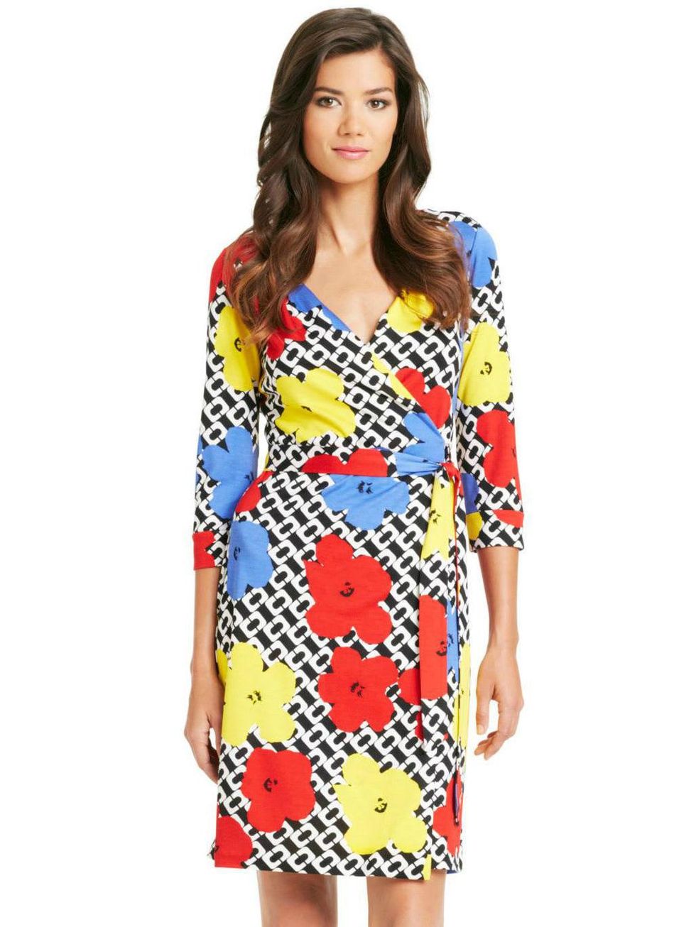 Diane von Furstenberg, DVF, pop dress