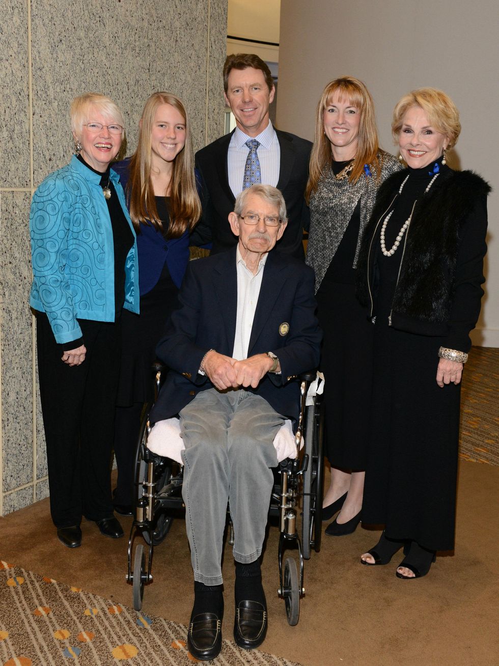 Dianne Doan, Charlsie Doan, Cameron Doan, Ron Doan, Kelly Doan, DeAnna Carpenter, NPD luncheon