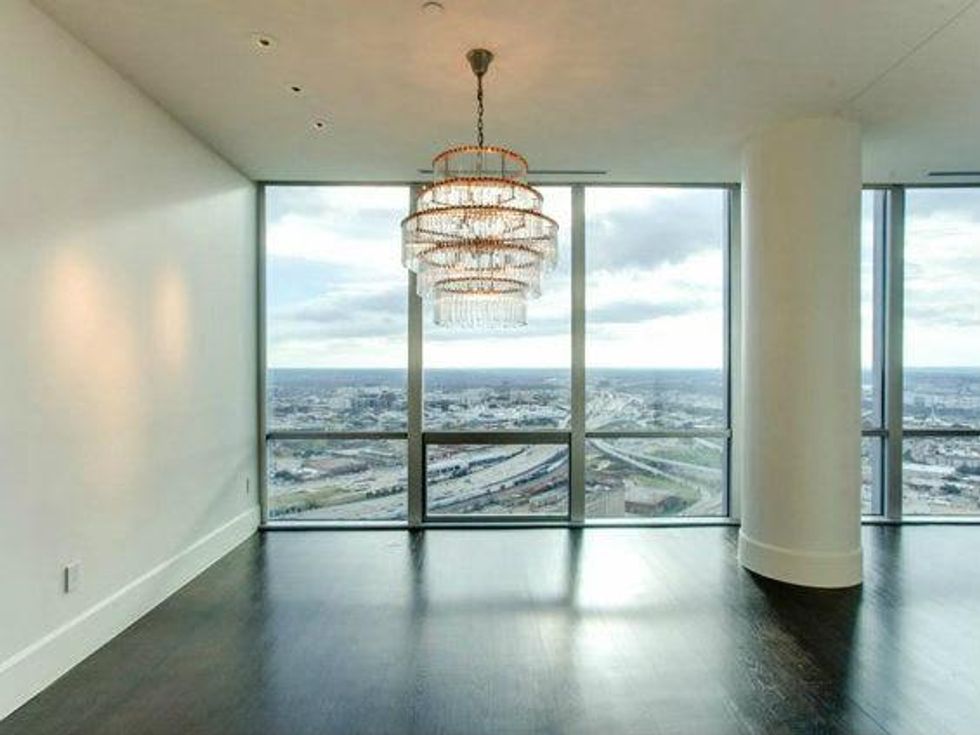 Dining room at 1301 Throckmorton St. in Fort Worth