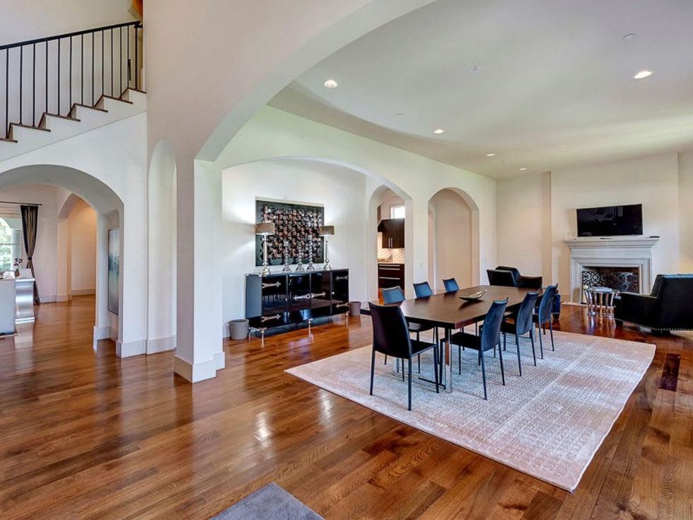 Dining room at 3417 Villanova in Dallas