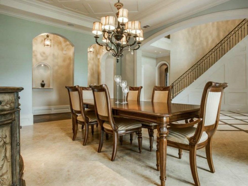 Dining room at 4436 Brookview in Dallas