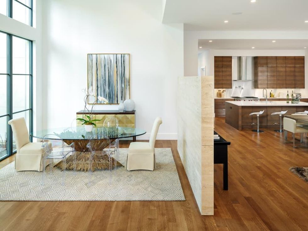 Dining room at 5746 Greenbriar in Dallas