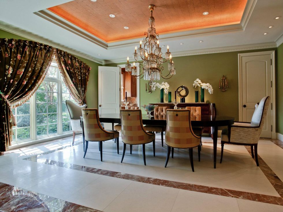 Dining room at 5800 Armstrong in Dallas