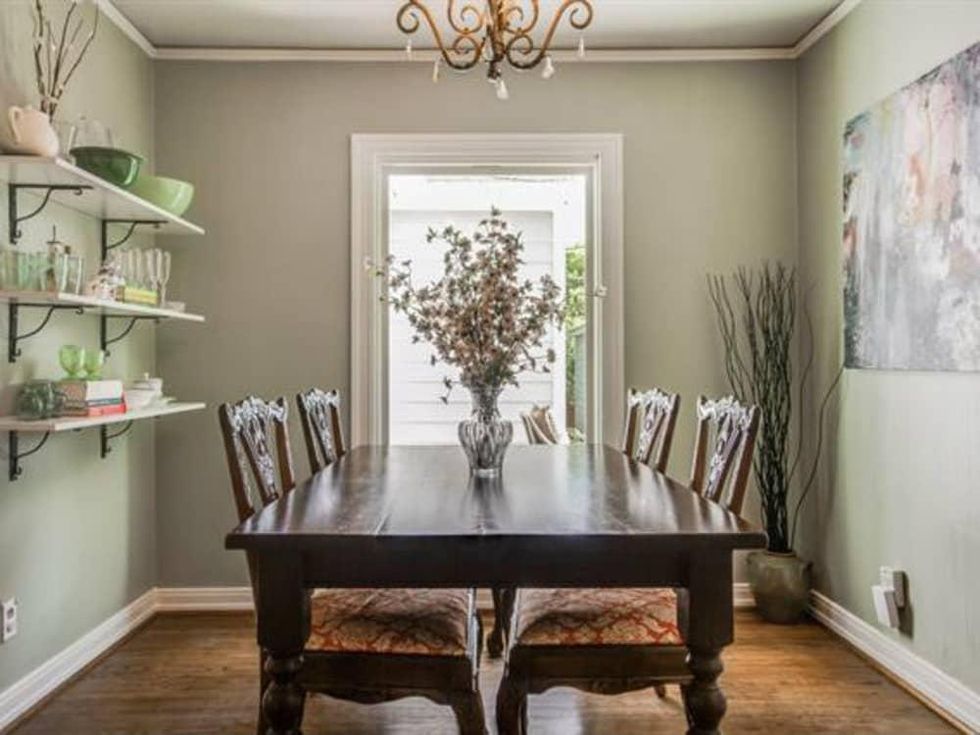 Dining room at 6051 Penrose Ave. in Dallas