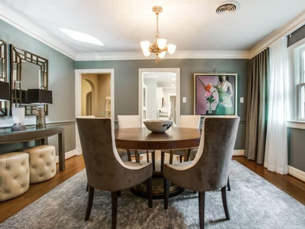 Dining room at 811 Monte Vista Dr. in Dallas
