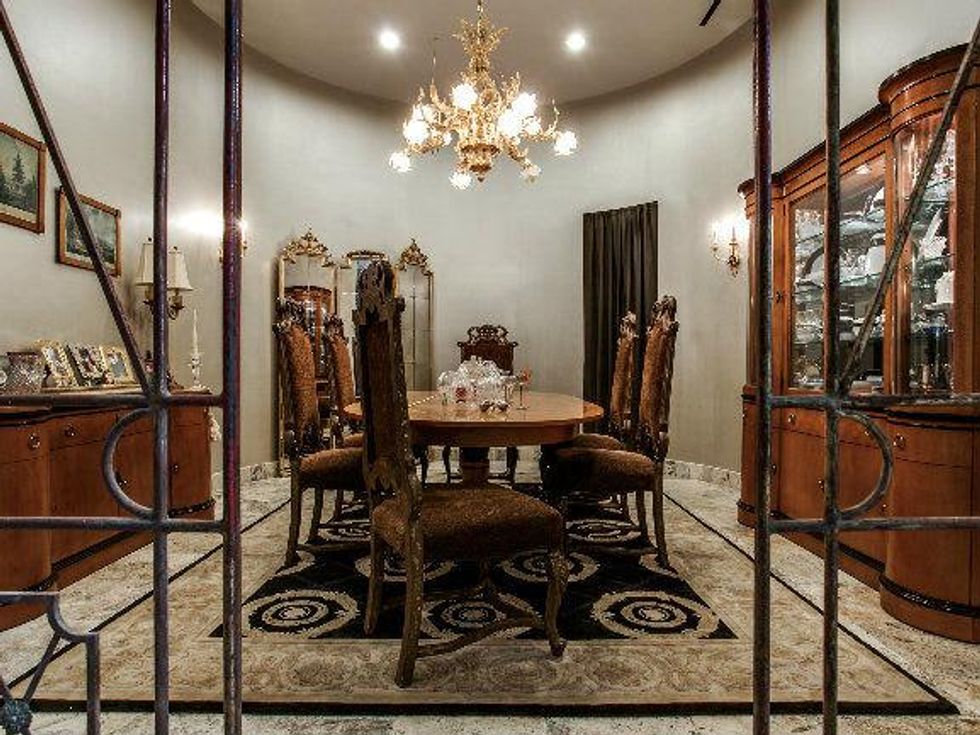 Dining room at 8211 Inwood Rd. in Dallas