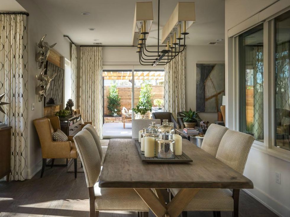 Dining Room of HGTV 2015 Smart Home