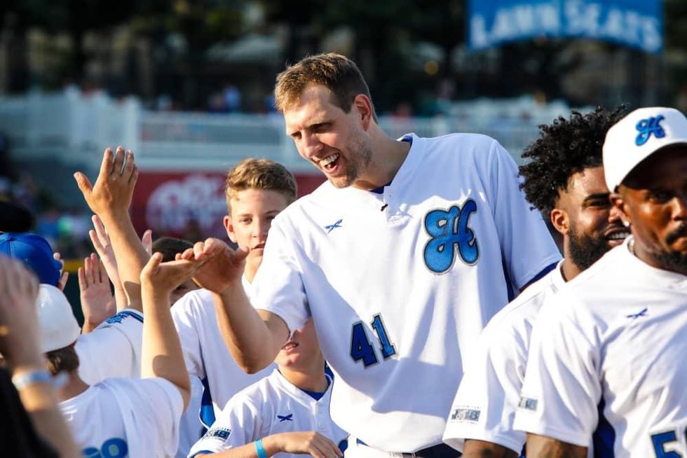 Dirk Nowitzki Celebrity Heroes Baseball Game 2018