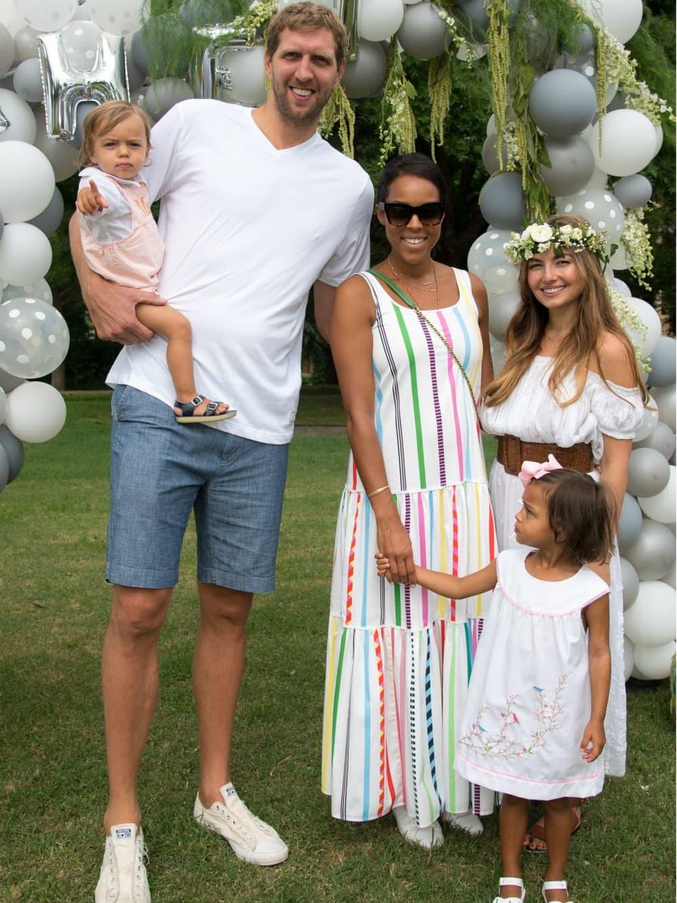 Dirk Nowitzki, Jessica Nowitzki, Nasiba Adilova