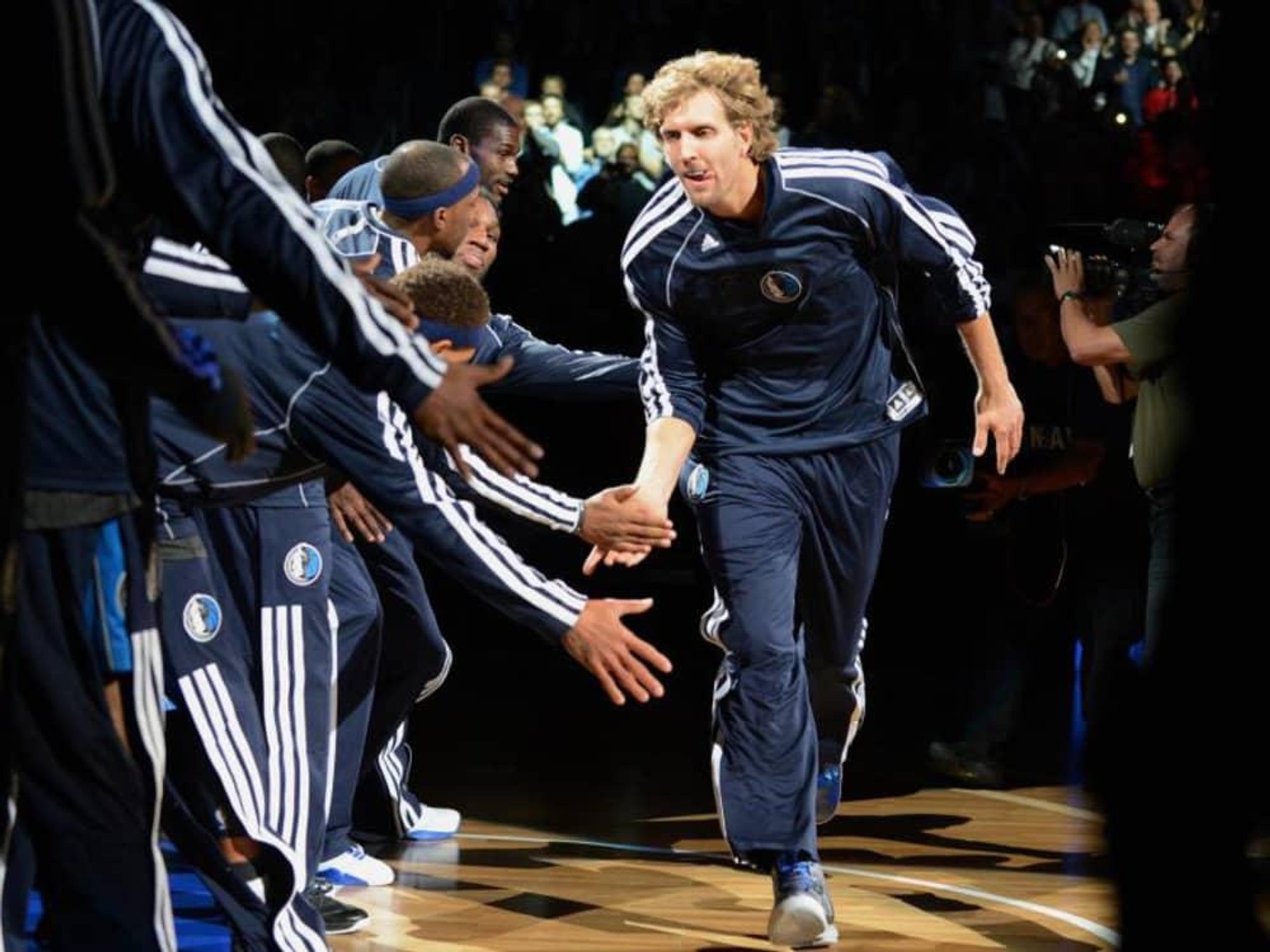 Dirk Nowitzki of the Dallas Mavericks
