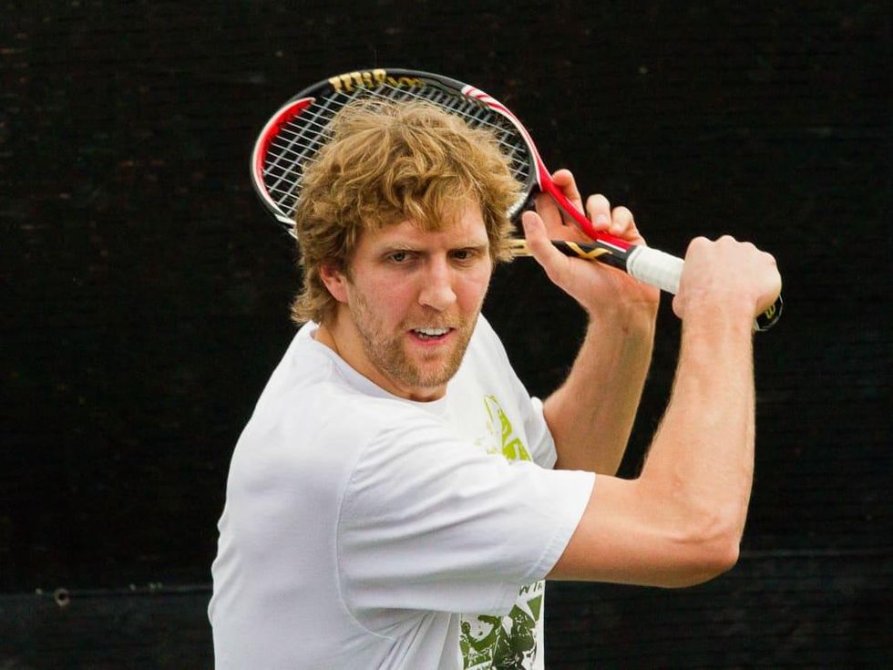 Dirk Nowitzki Pro Celebrity Tennis Classic