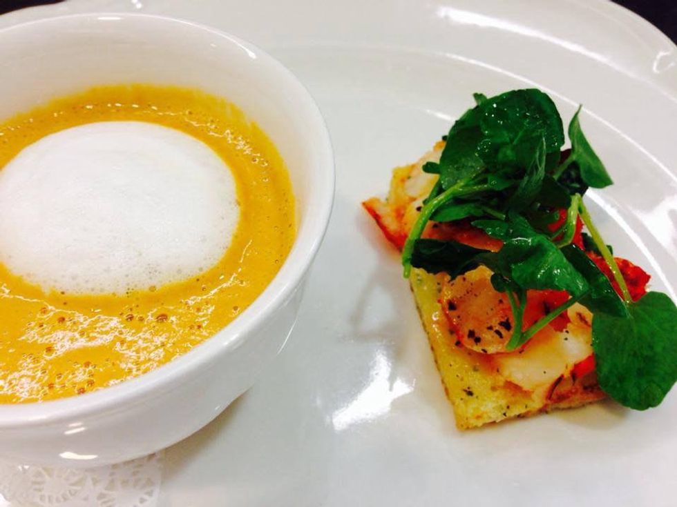 Dish at Bijoux restaurant in Dallas