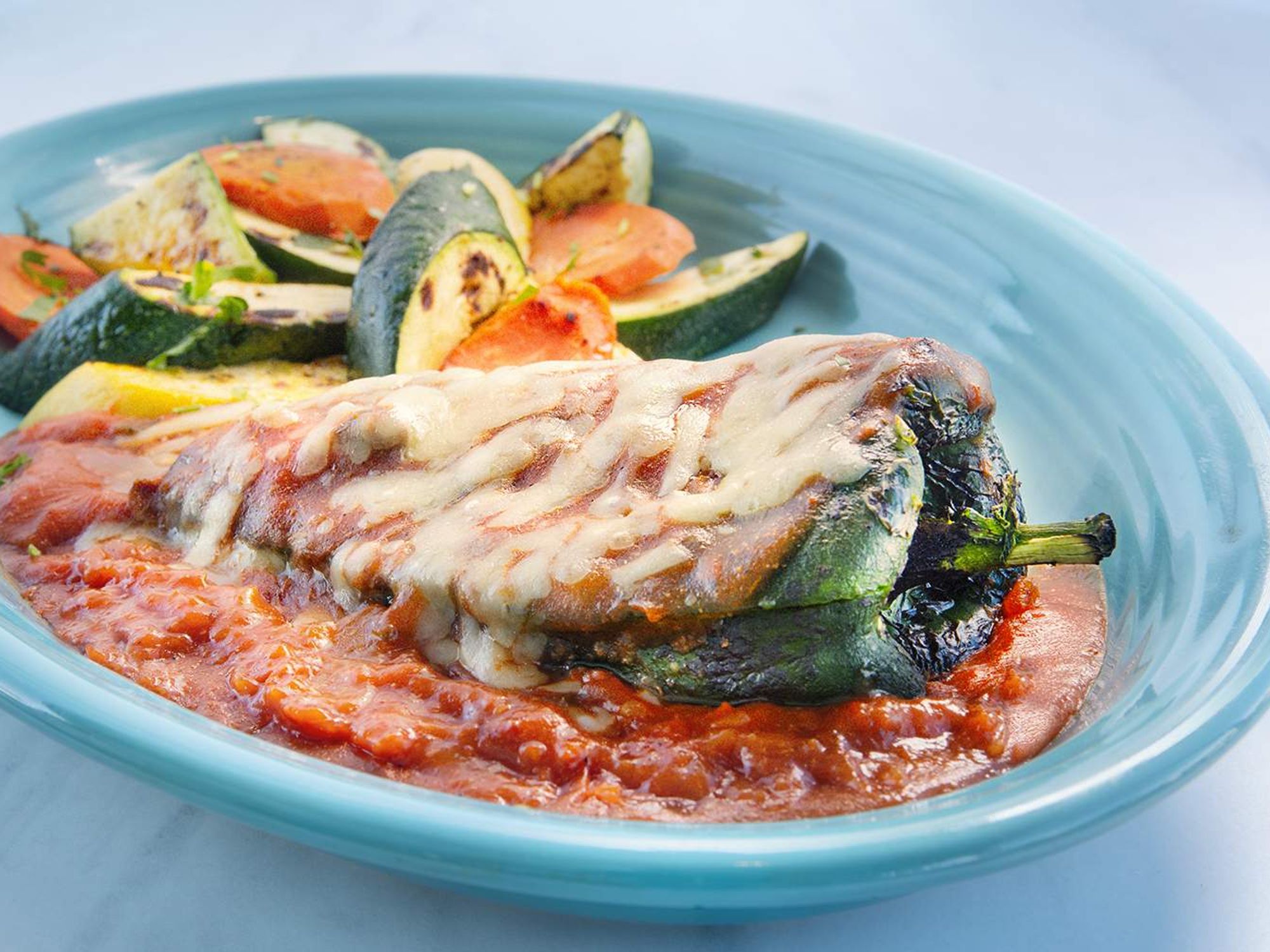 Doce mesas chile relleno