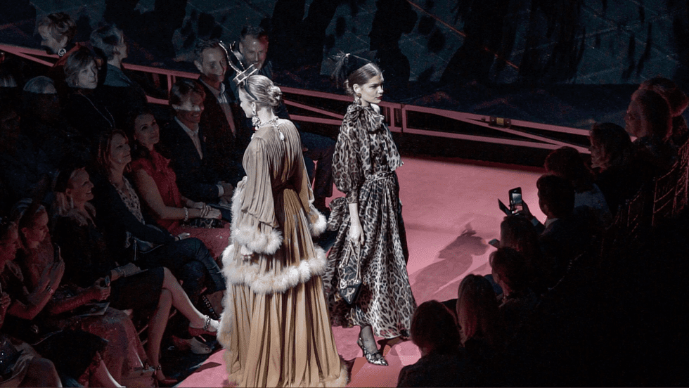 Dolce and Gabbana fashion show