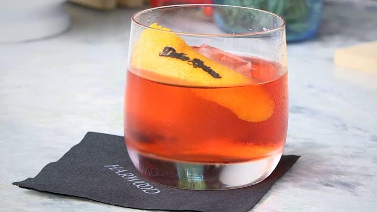 Dolce Negroni cocktail