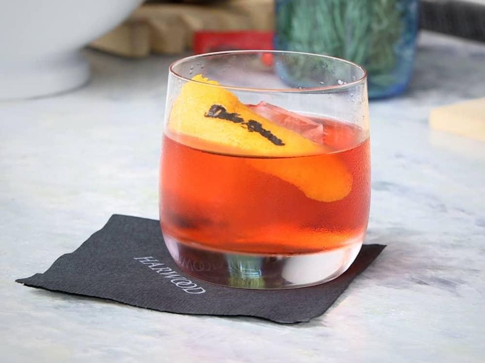 Dolce Negroni cocktail