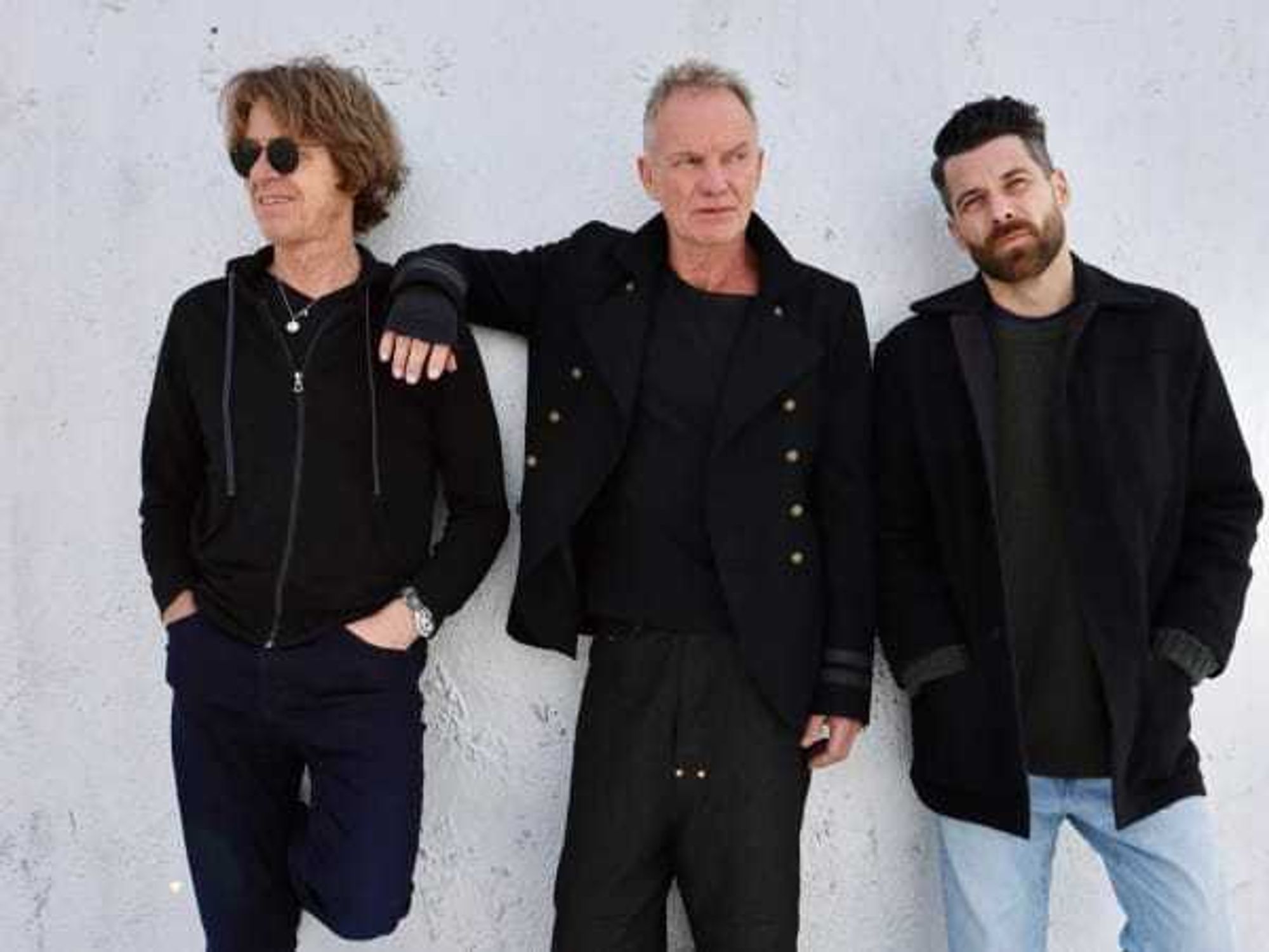 Dominic Miller, Sting, and Chris Maas