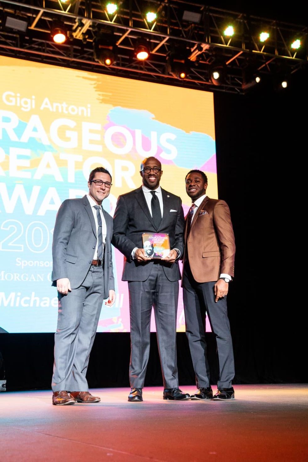 Dominic Pitrone, Byron Sanders, Dr. Michael Sorrell