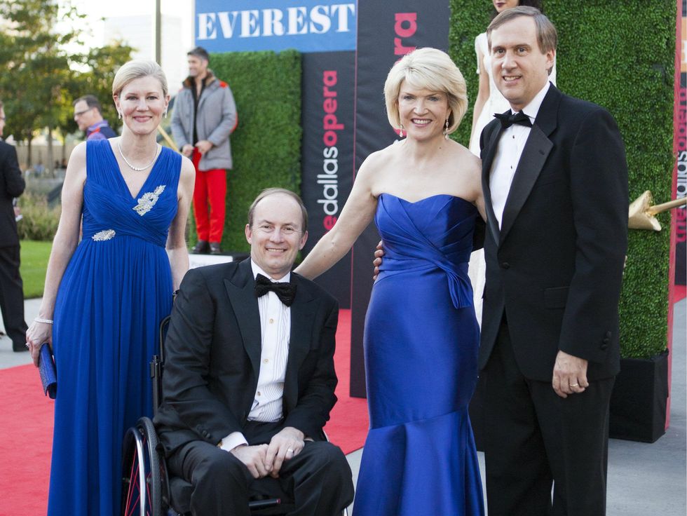 Don and Ellen Winspear, Keithr Cerny, Jennifer Cerny, Dallas Opera First Night