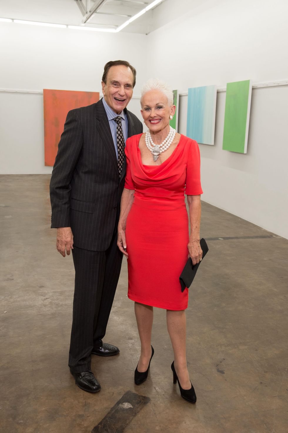 Don Daseke, Barbara Daseke at Dan Rees Opening Exhibition