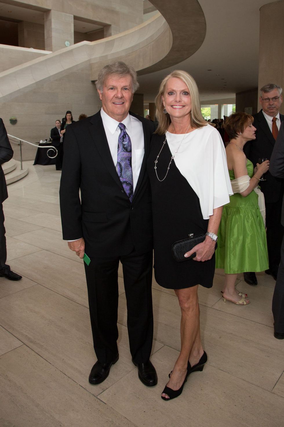 Don Lovelace, Patty Lovelace at UNT Emerald Eagles Honors Awards