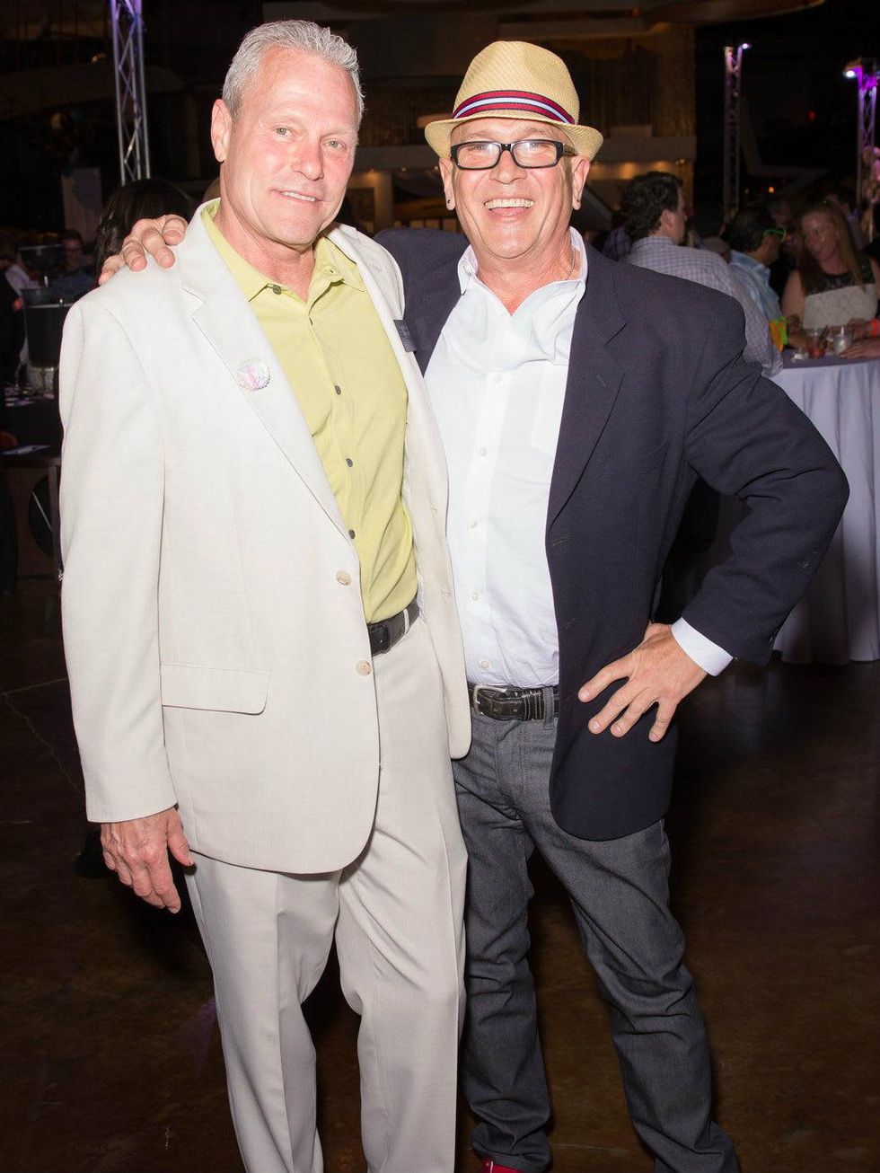 Don Neubaeur, David Nelson, No Tie Dessert and Dinner Party