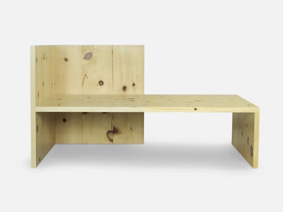 Donald Judd Wintergarden Bench #16 17