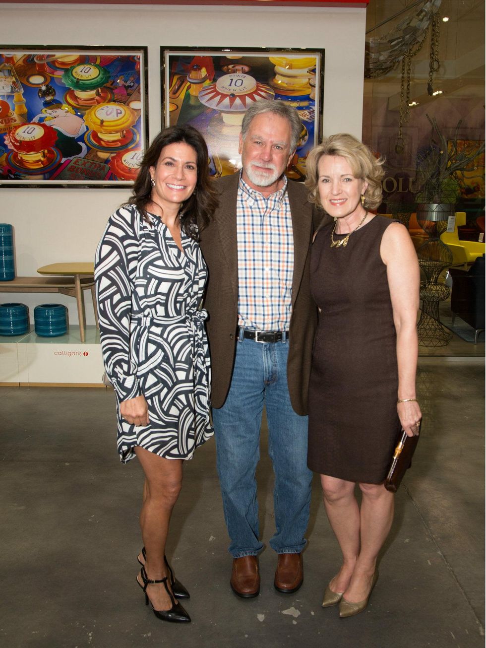 Donna Talley, Joe Dolen, Catherine Dolen, Thrift Studio Kickoff