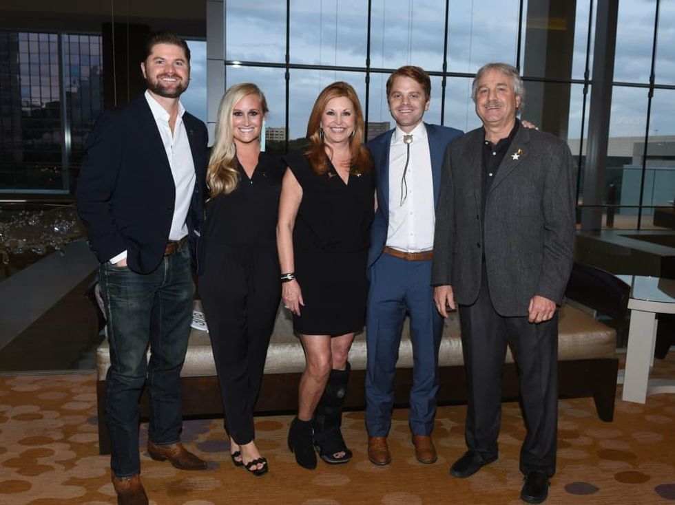 Doug & Holly Brooks, Taylor & Laura Brooks, Kyle Brooks