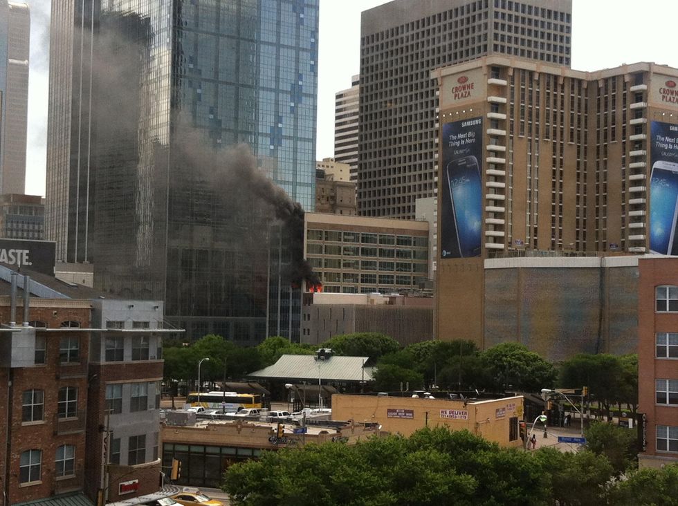 Downtown Building, fire