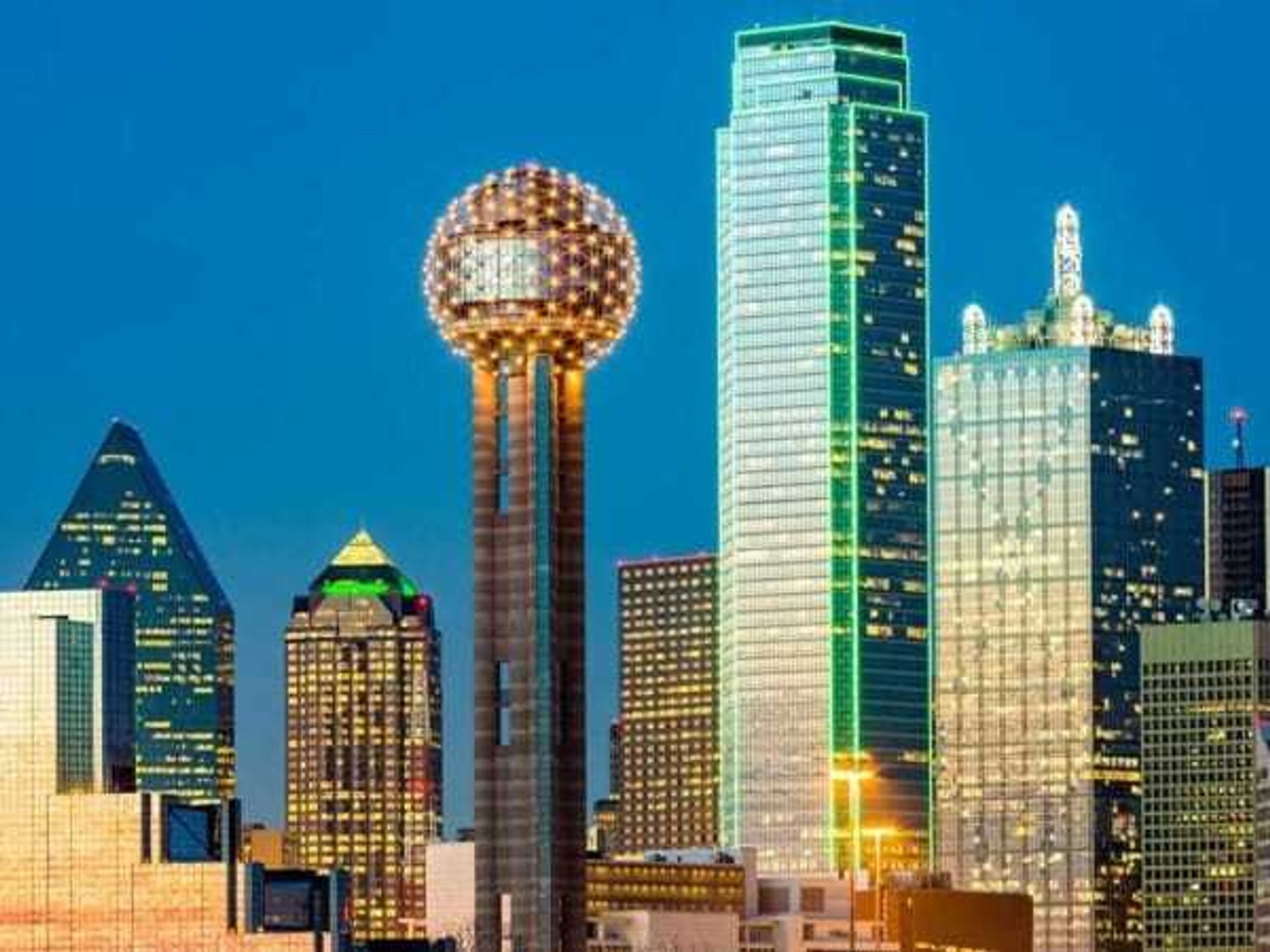 Downtown Dallas skyline