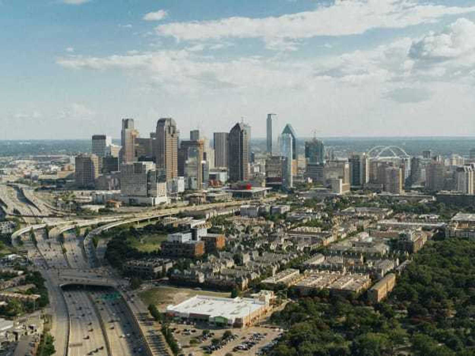 Downtown Dallas skyline
