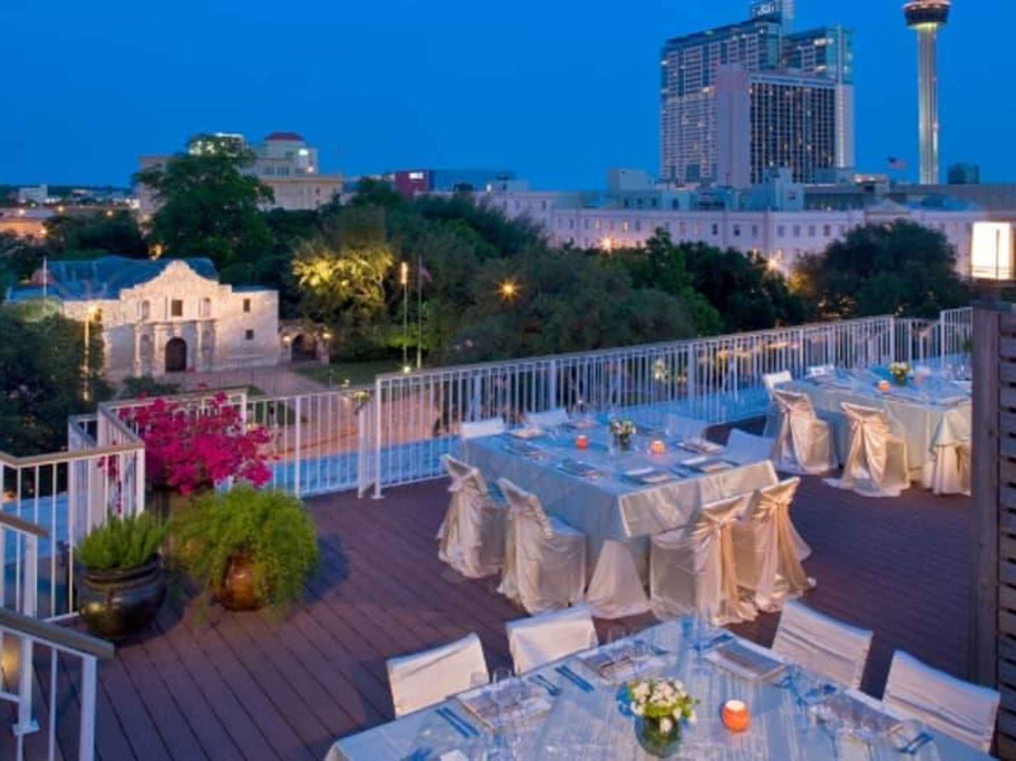 Downtown San Antonio seen from La Vista Terrace