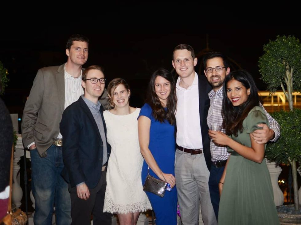 Dr. John Vorhies, Dr. Andrew Tice, Heather Tice, Lauren Bouton, Dr. Daniel Bouton, Dr. Stephen Zmugg, Sindhuri Narra