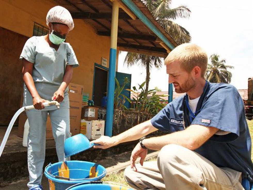 Dr. Kent Brantly in Liberia