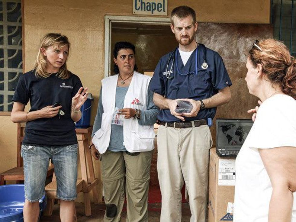 Dr. Kent Brantly in Liberia