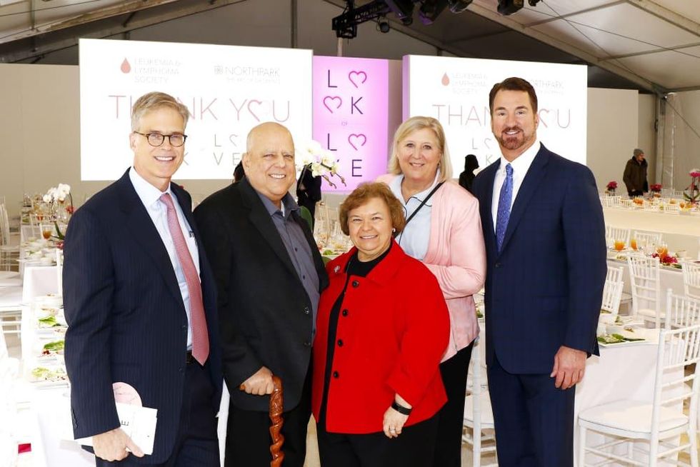 Dr. Robert Collins, Larry Lacerte, Joyce Lacerte, Lynn Collins, Babe Laufenberg