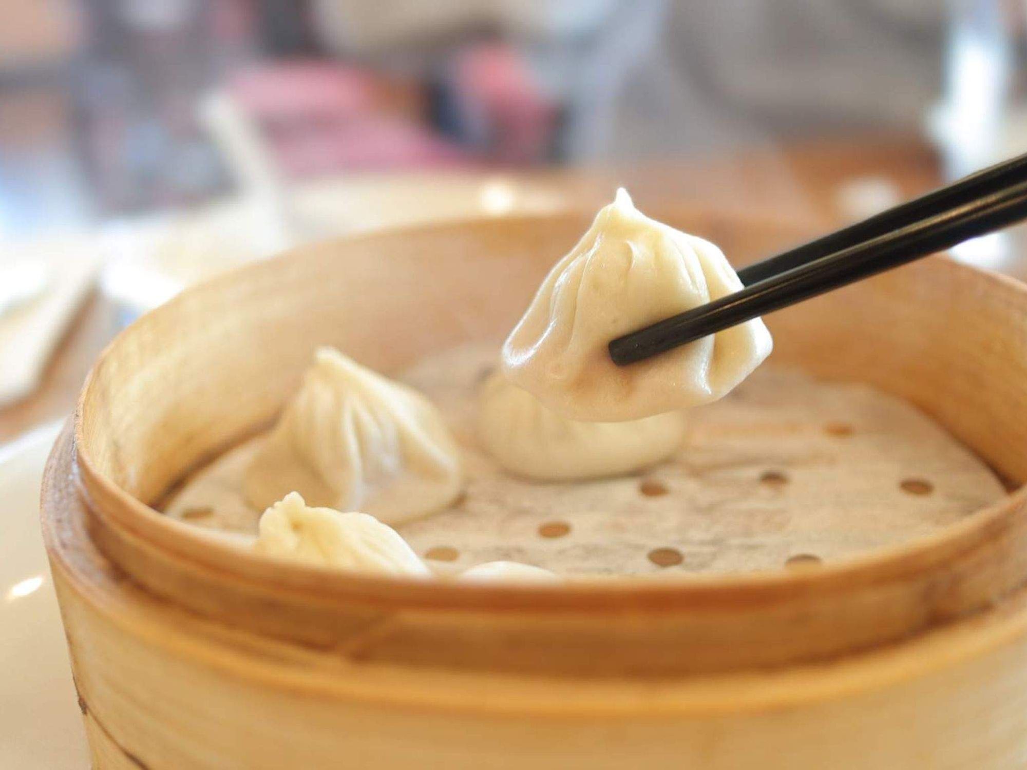 Dragon House dumplings