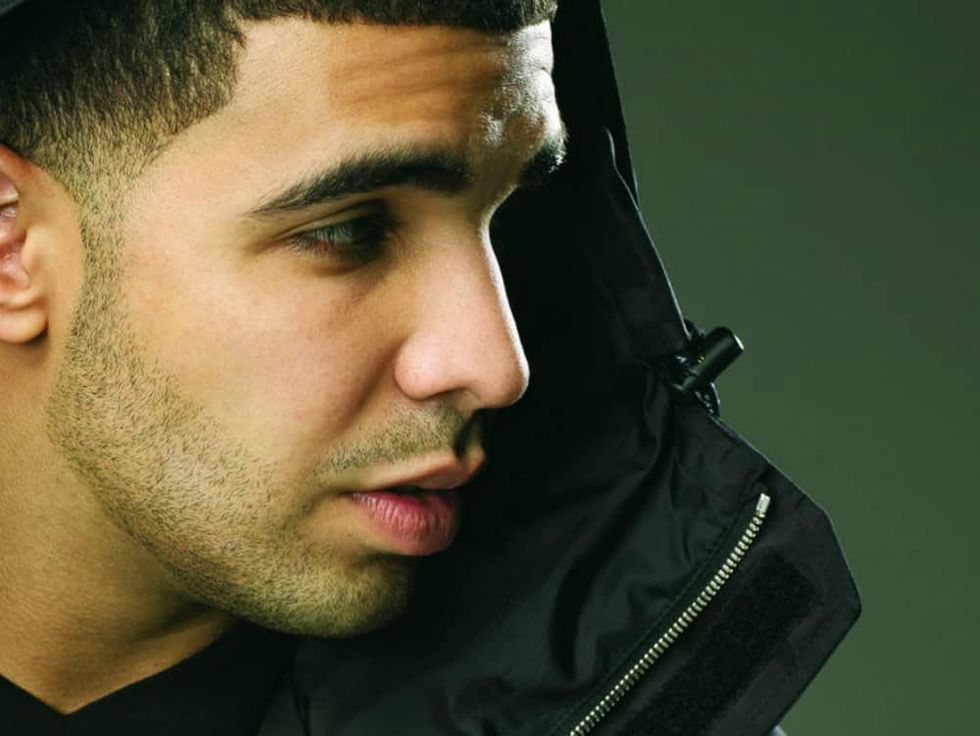 Drake closeup head shot