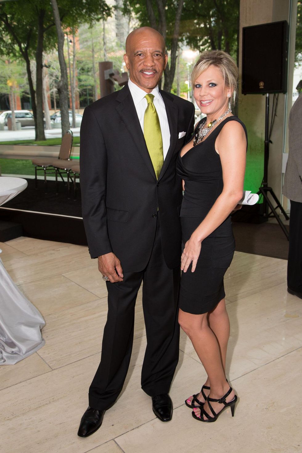 Drew Pearson, Danica Fenoglio, Meyerson, UNT Emerald Eagles Honors