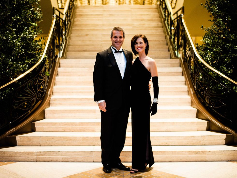 Drew Zodrow, Kelly Cruse at Crystal Charity Ball 2013